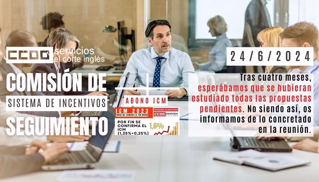 RESPUESTA A LA COMISIÓN DE SEGUIMIENTO DE INCENTIVOS Y ANUNCIO DEL PAGO DEL COMPLEMENTO DE ICM 1,35 % EN LA NÓMINA DE JUNIO