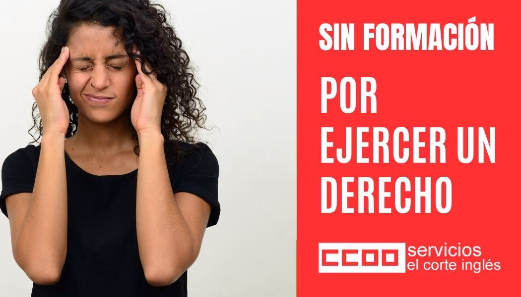 SIN FORMACIÓN POR EJERCER UN DERECHO