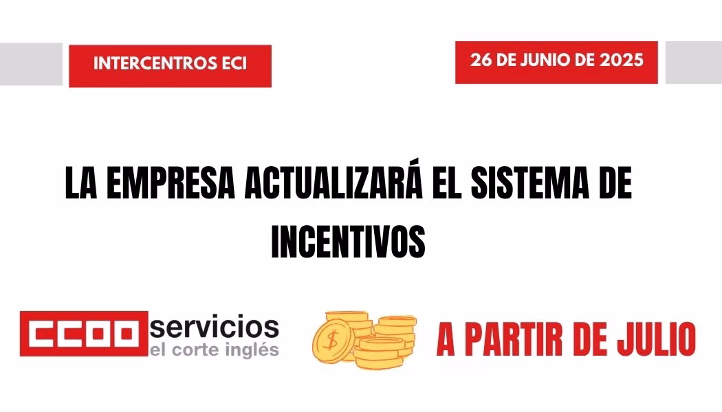 ACTUALIZACIÓN DEL SISTEMA DE INCENTIVOS: OPERACIÓN DE MAQUILLAJE