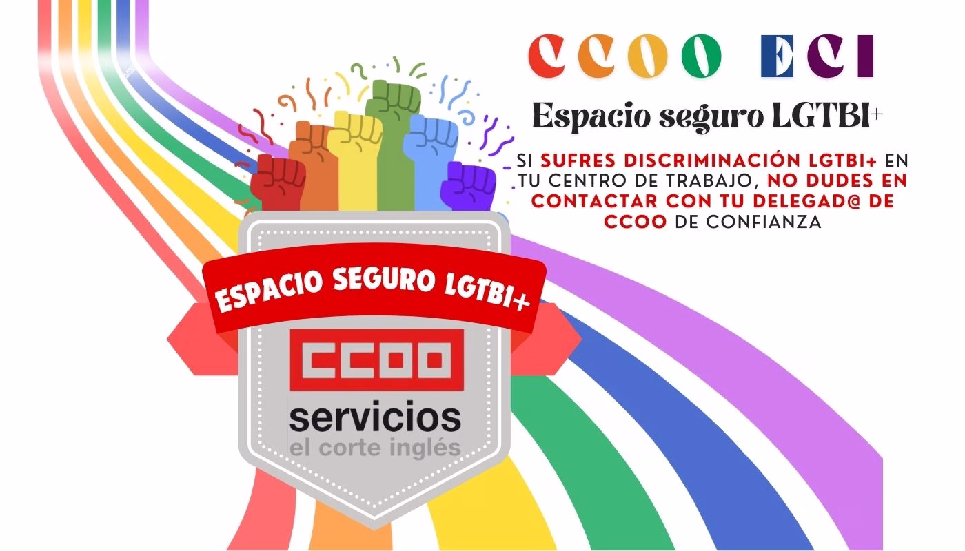 CCOO ECI: ESPACIO SEGURO LGTBI