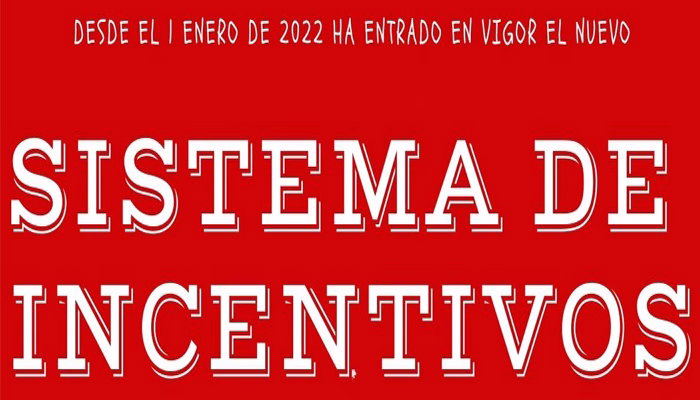 Inicio del nuevo Sistema de Incentivos