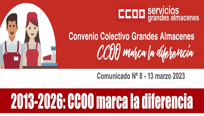 CCOO marca la diferencia